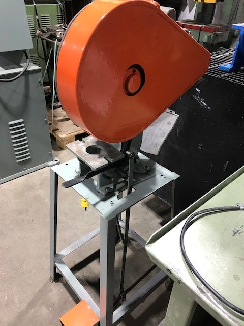 2 TON AZIMUTH OBI BENCH MODEL MECHANICAL PUNCH PRESS - Stevens Machine